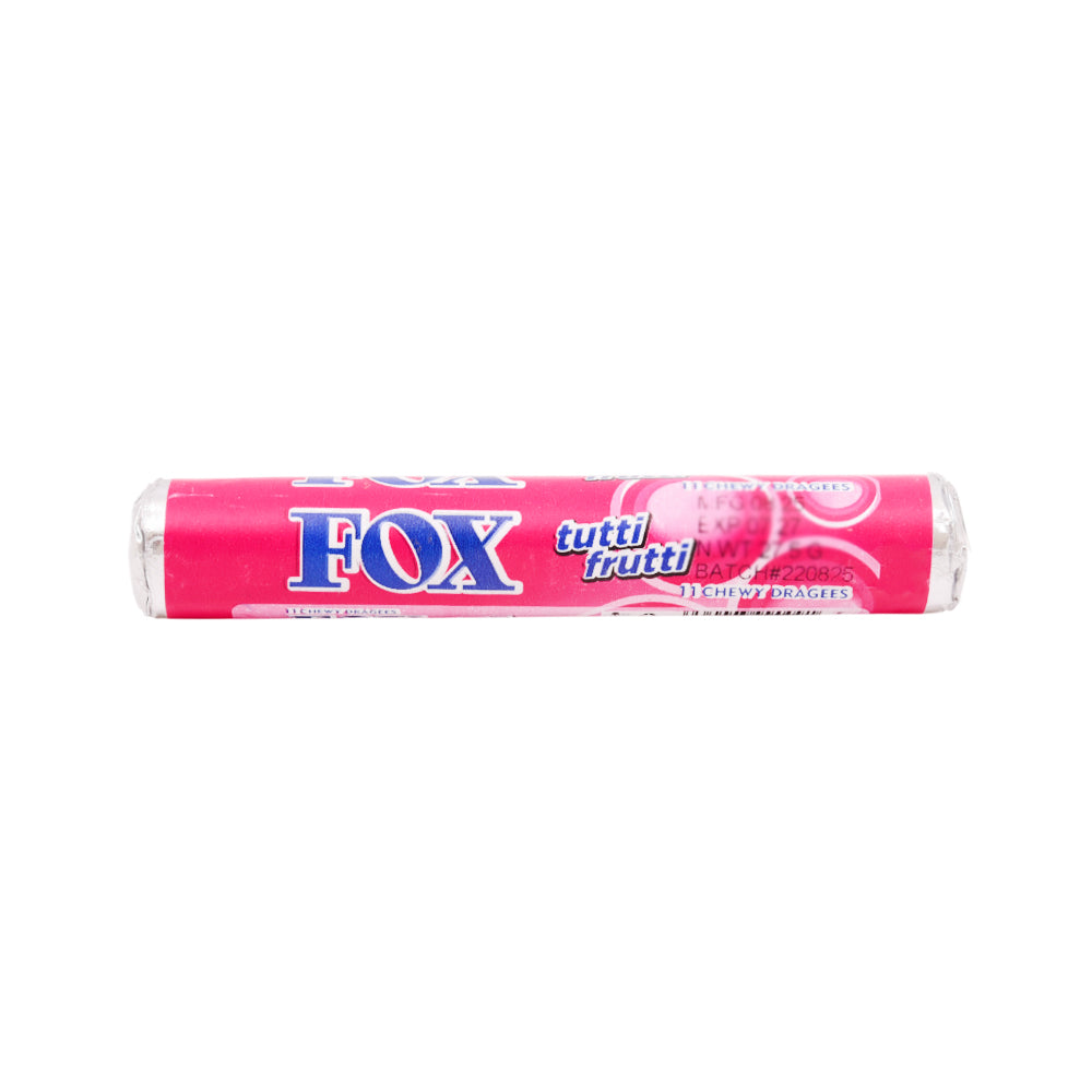 FOX CHEW TUTTI FRUTTI  27.5 GM