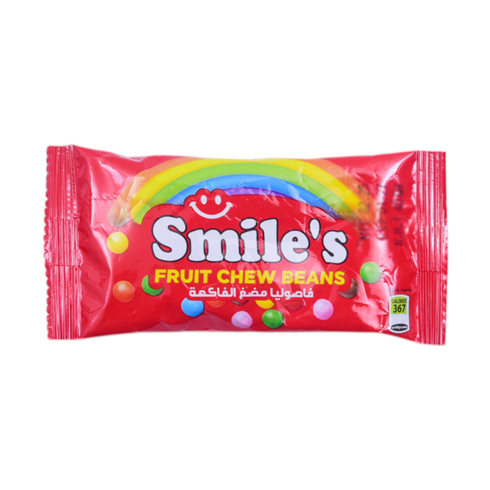 SMILES FRUIT CHEW BEANS 40GM