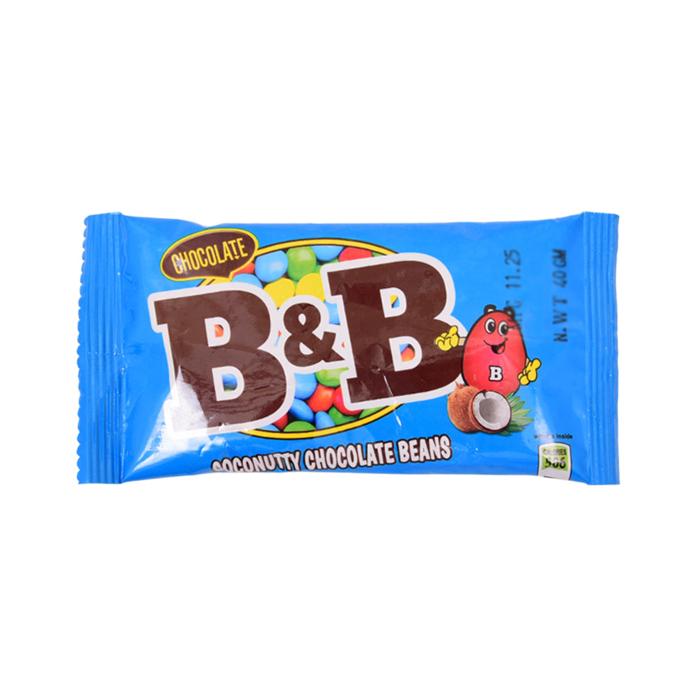 B & B CHOCOLATE COCONUT BEANS 40 GM