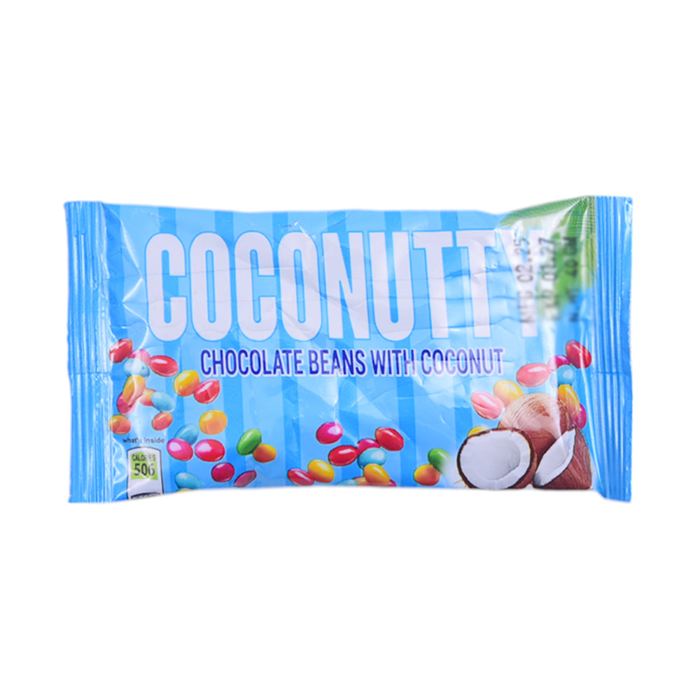 SMILES COCONUTTY CHOCOLATE BEANS 40GM