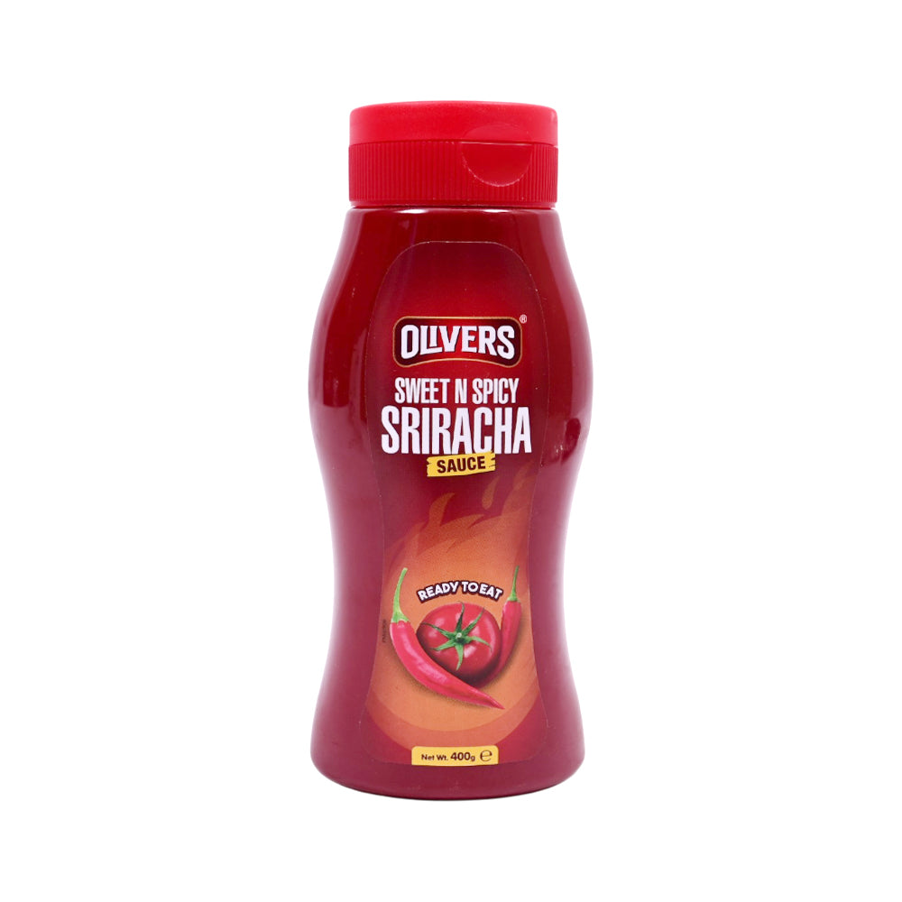 SWISS OLIVERS SWEET N SPICY SRIRACHA SAUCE 400G