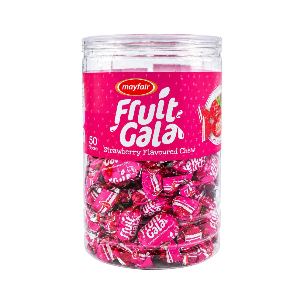 MAYFAIR FRUIT GALA STRAWBERRY JAR 50 PCS