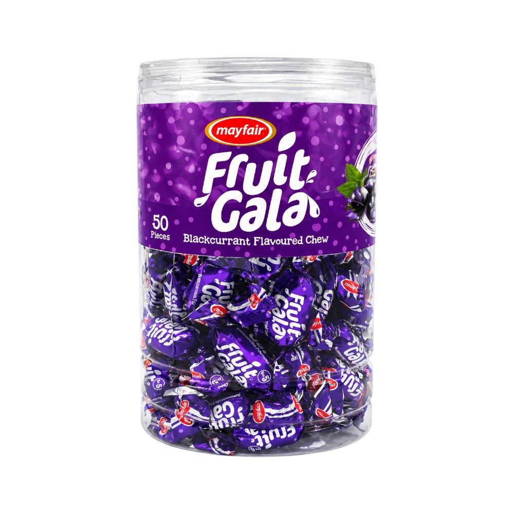MAYFAIR FRUIT GALA B-CURRANT JAR 50 PCS