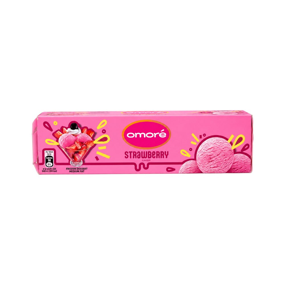 OMORE STRAWBERRY BRICK 600 ML