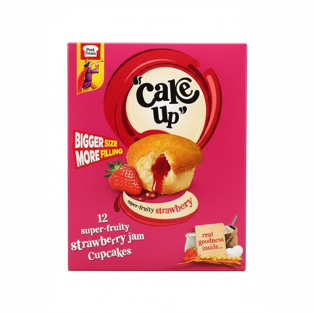 PEEK FREANS CAKE CUP STRAWBERRY 12 PC BOX