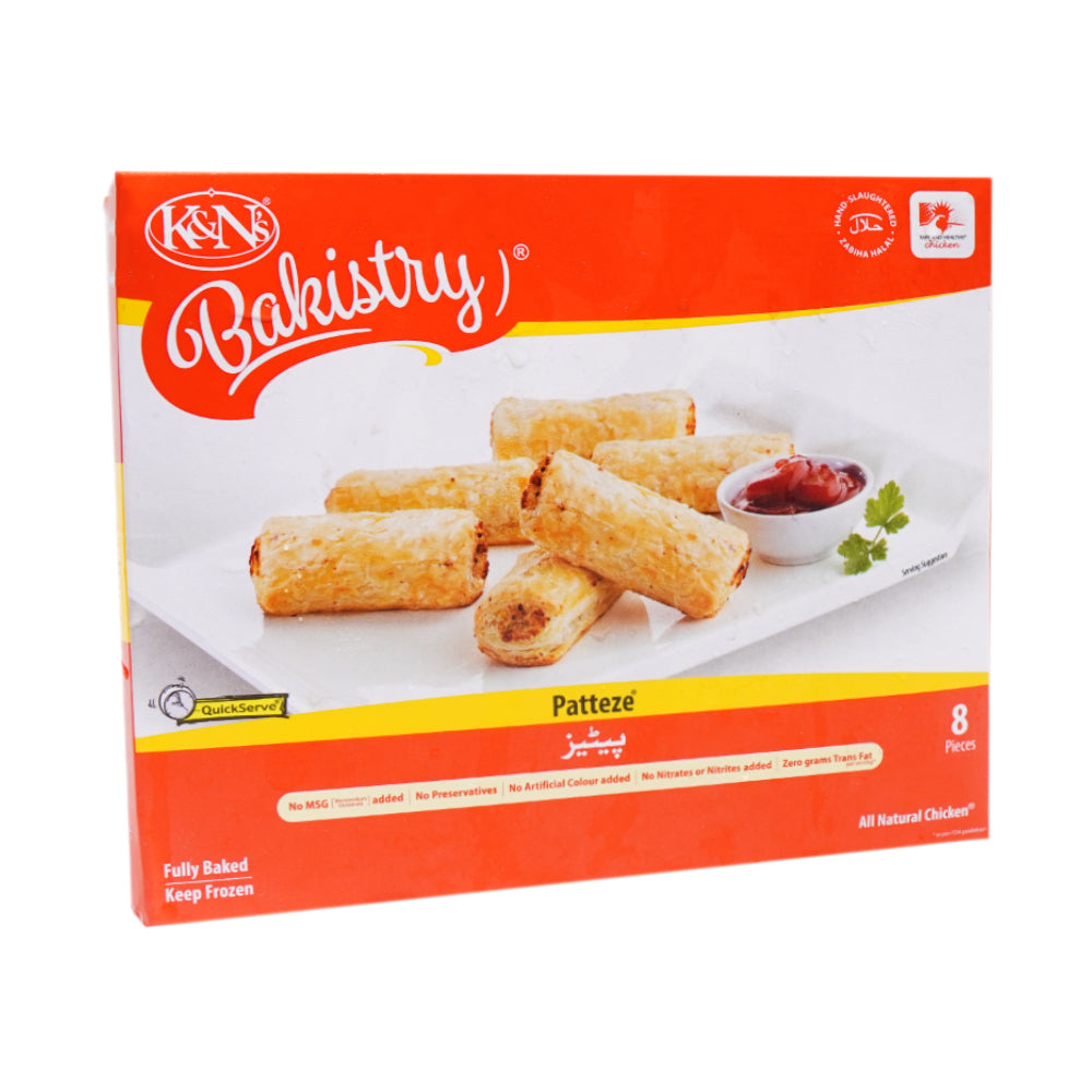 K AND N PATTEZE 8 PCS 280 GM