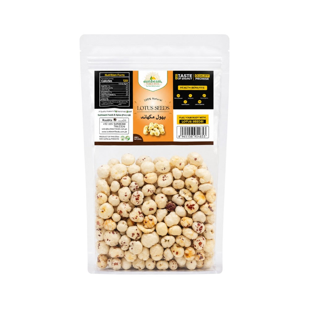SUNBEAM LOTUS SEEDS PHOOL MAKHANA 100 GM