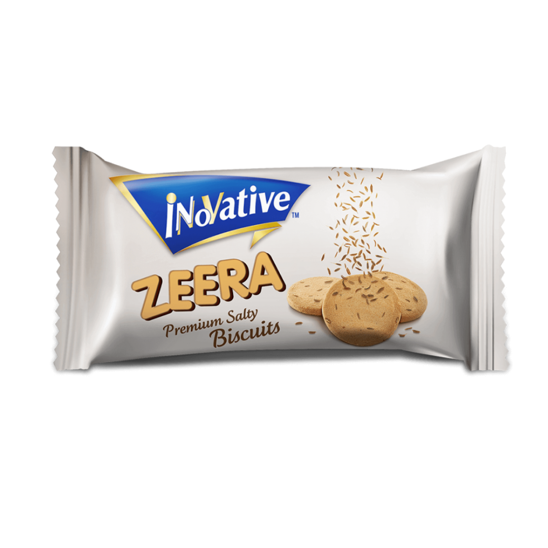 INNOVATIVE ZEERA BISCUITS TICKY PACK 12.5 GM