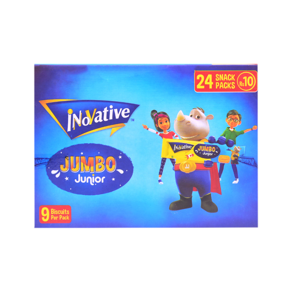 INOVATIVE JUMBO JUNIOR SNACK PACK BOX 24PC