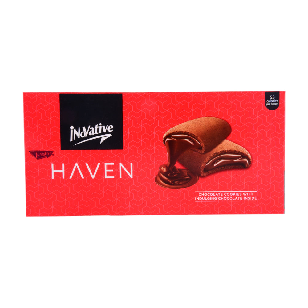 Invovative Cookies INOVATIVE HAVEN CHOCOLATE COOKIES 132GM – Al-Fatah