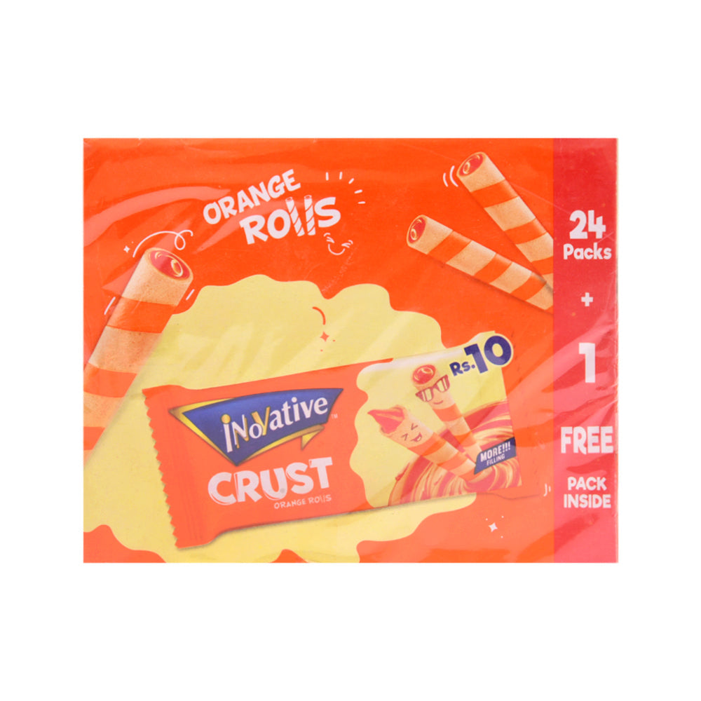 INNOVATIVE CRUST ORANGE ROLL 8.5 GM BOX 24PC
