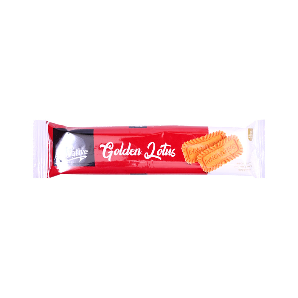 INOVATIVE GOLDEN LOTUS BISCUITS WITH CARAMEL 32 GM
