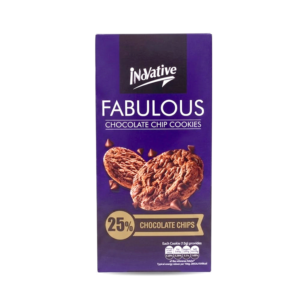 INNOVATIVE FABULOUS CHOCOLATE CHIP COOKIES 156 GM