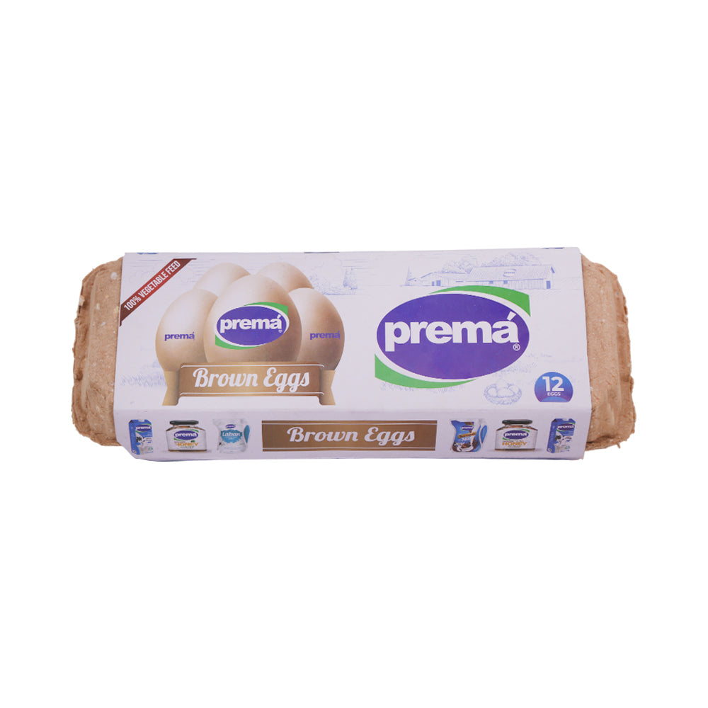 PREMA BROWN EGGS 12PCS