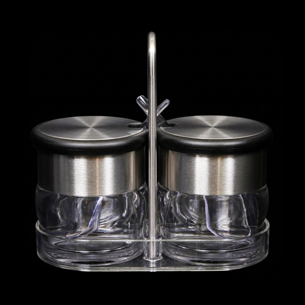 JAM POT SET 2PC ACRYLIC S002