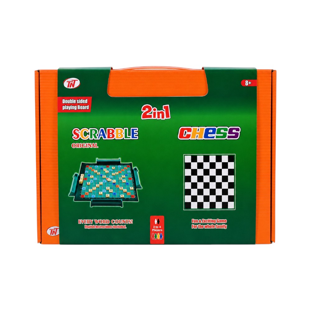 SC-02 SCRABLE & CHESS GAME 2IN1 A.I