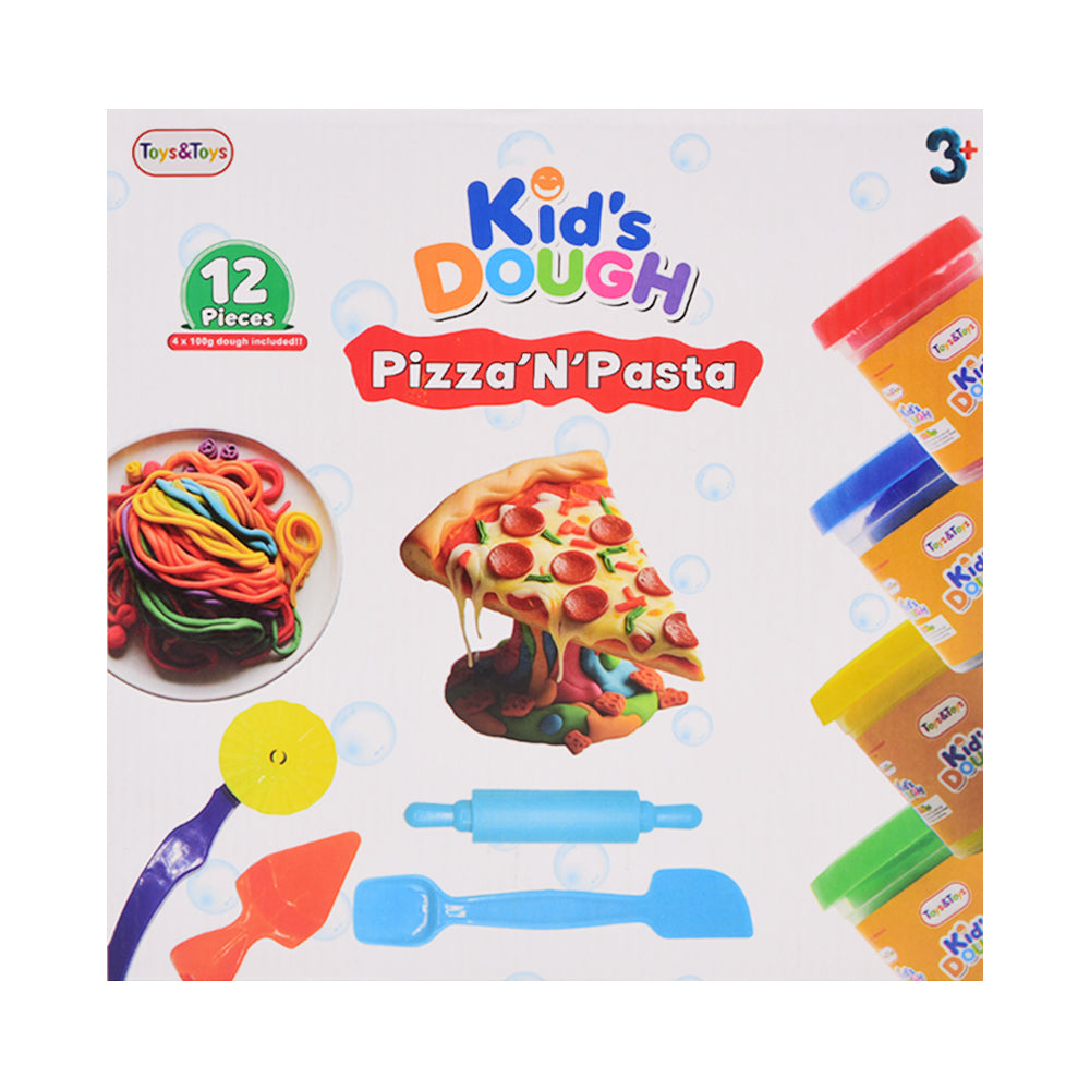 TKD-25 PIZA N PASTA PLAYDOUGH 12PC A.I