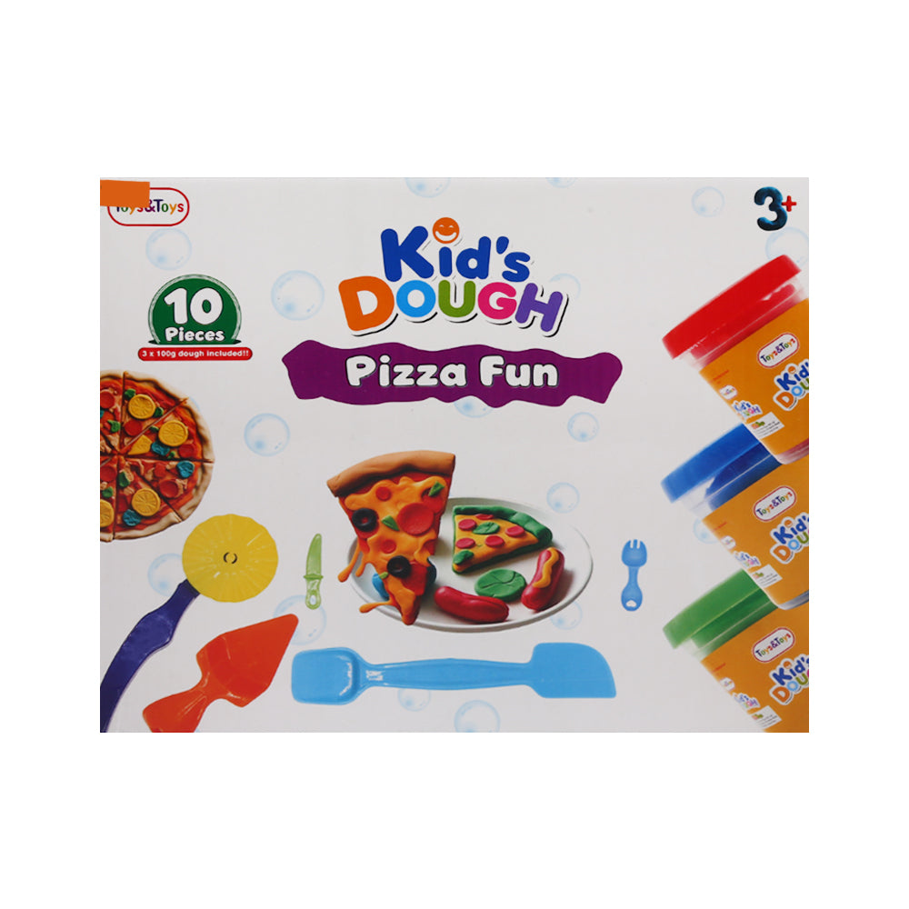 TKD-11 PIZA FUN PLAYDOUGH 10PC A.I
