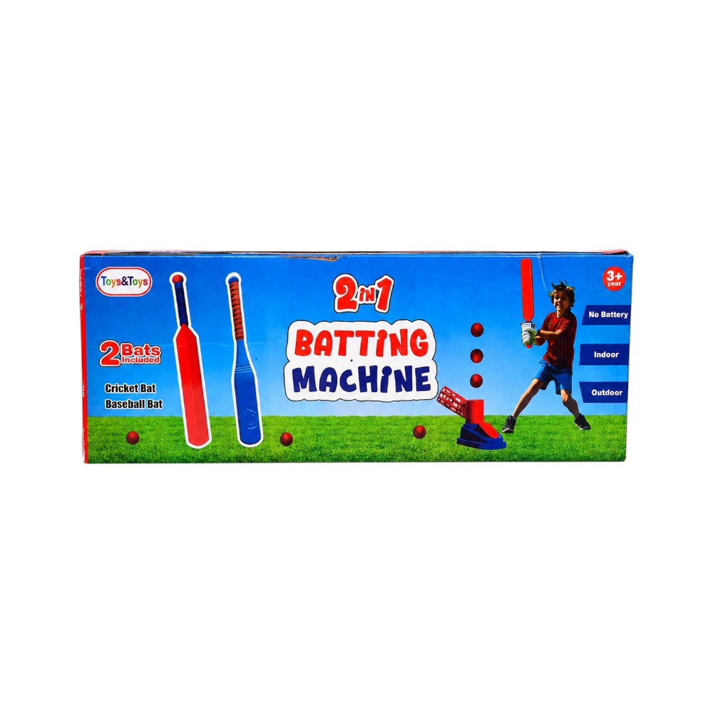 BTM-01 CRICKET BASEBALL BATTING MATCHINE A.I