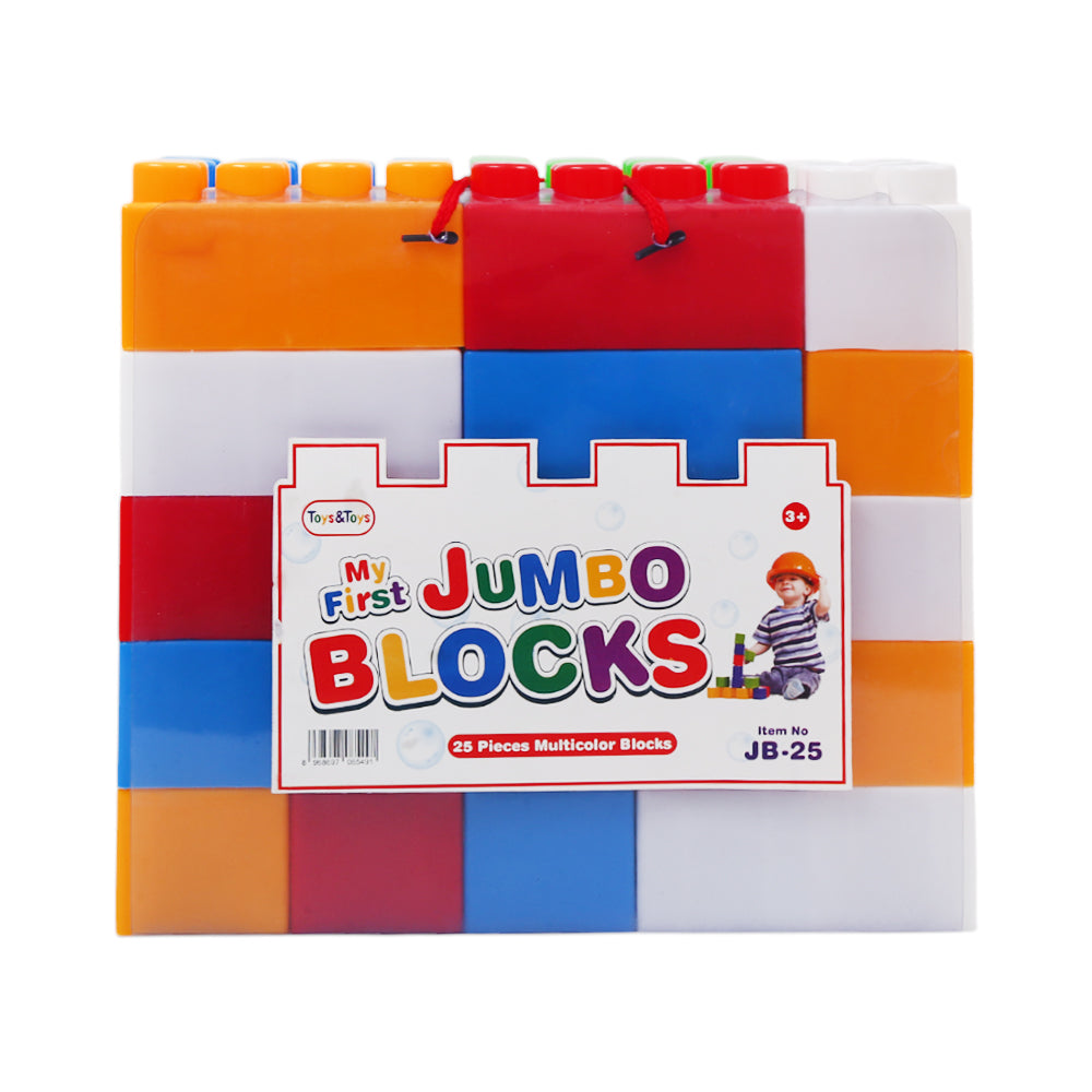 JB-25 TNT JUMBO BLOCKS 25PCS