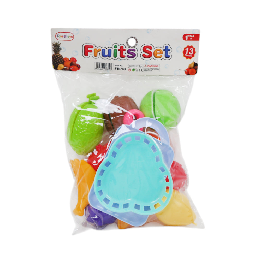 FR-13 FRUIT CUTTING SET 13PCS IN PVC A.I