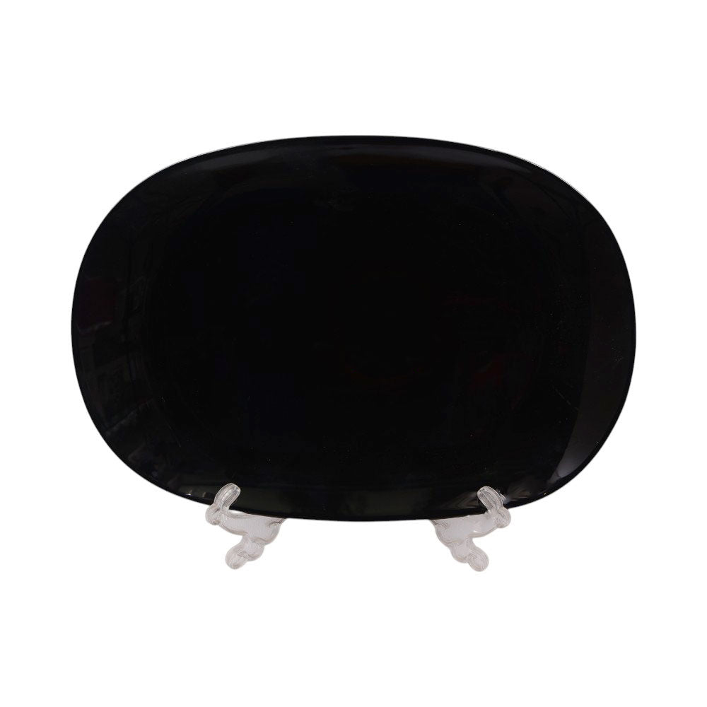DISH 14 INCH OVAL TABLE TOP ELITE BLACK BNFYP140T