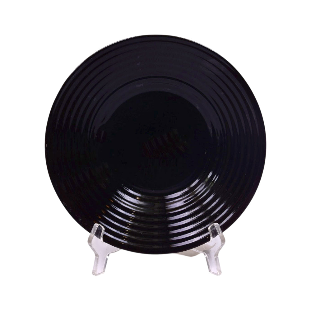 PLATE DEEP TABLE TOP FLORIDA BLACK BBWSP85T