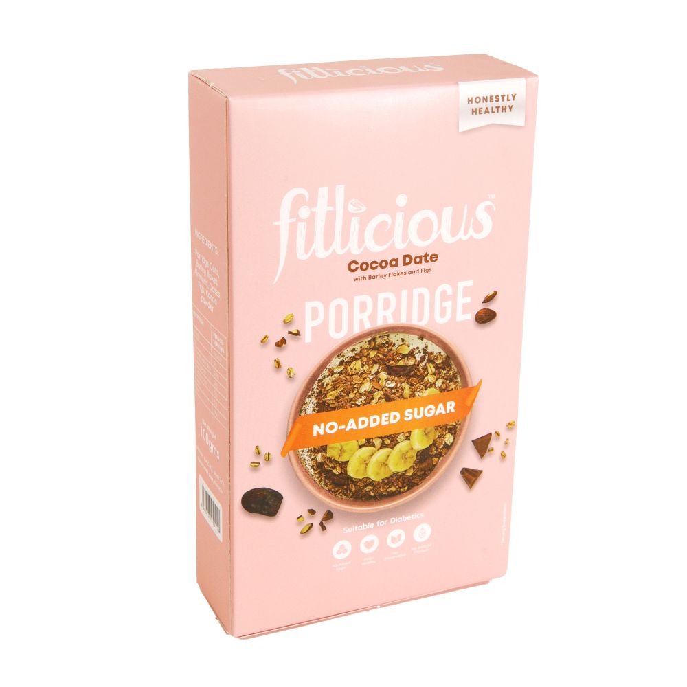FITLICIOUS COCOA DATE PORRIDGE 90 GM