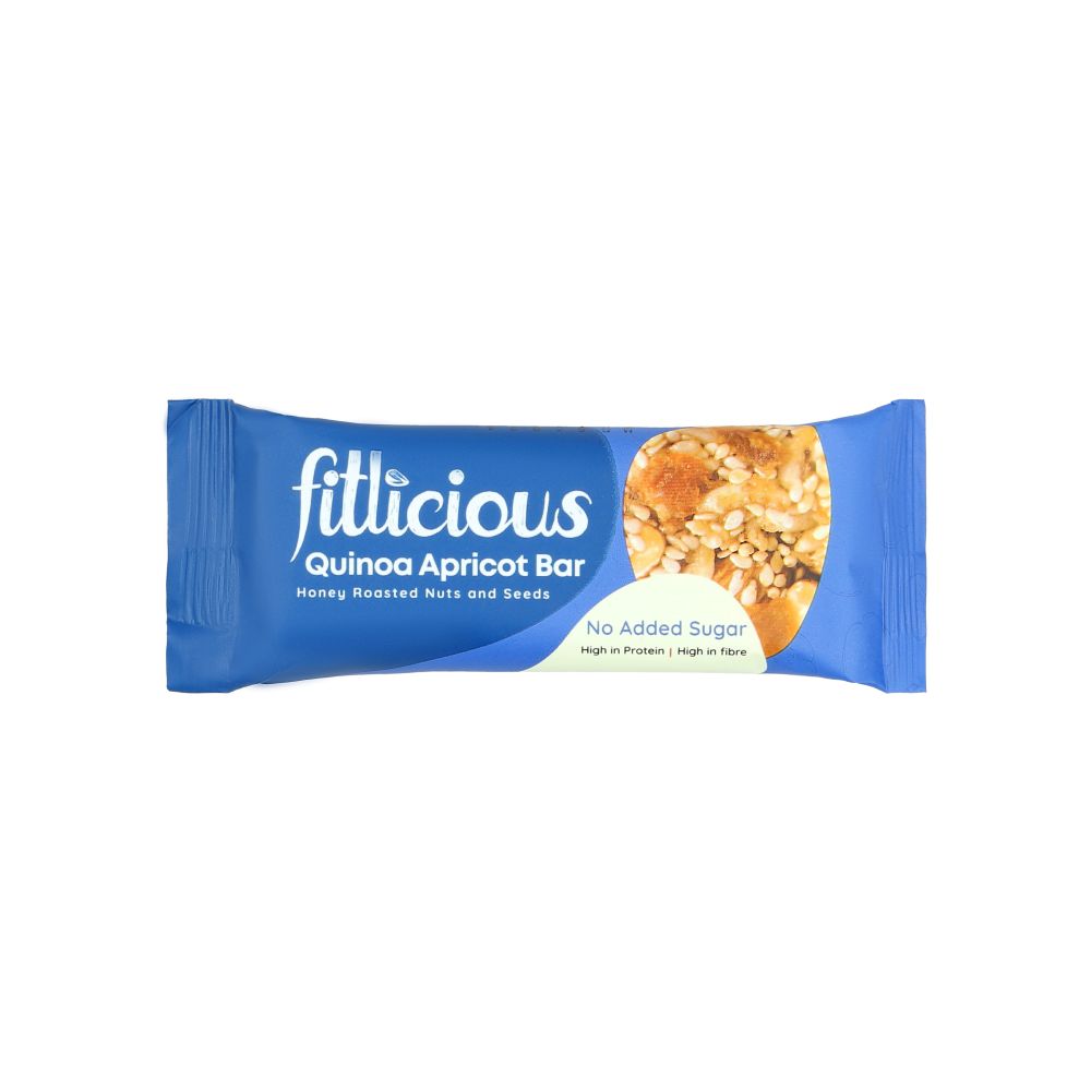 FITLICIOUS QUINOA APRICOT NUT BAR