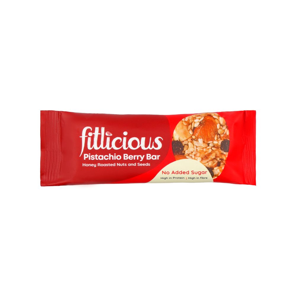 FITLICIOUS PISTACHIO BERRY NUT BAR