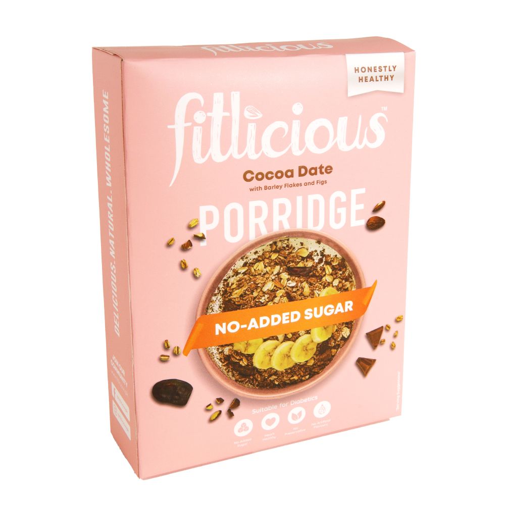 FITLICIOUS COCOA DATE PORRIDGE 300 GM
