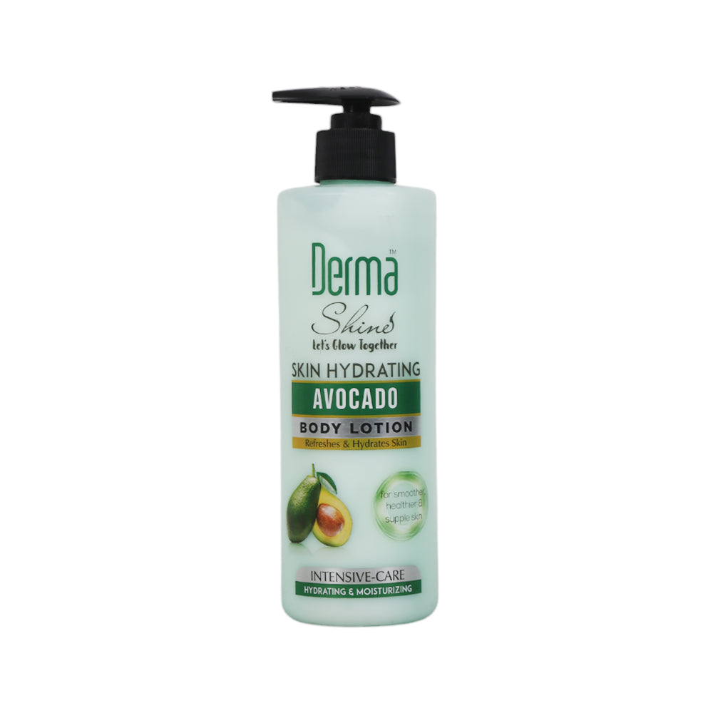 DERMA SHINE AVOCADO BODY LOTION 400ml