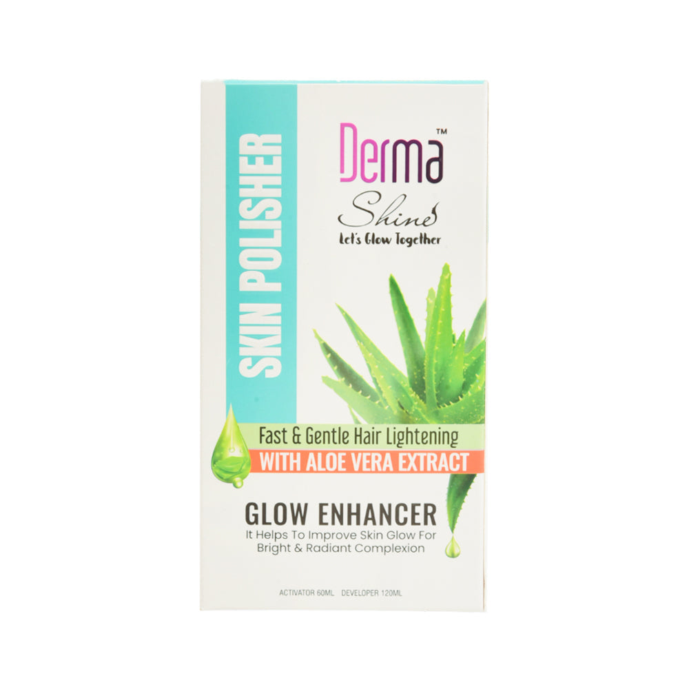 DERMA SHINE SKIN POLISHER 2IN1 DEVELOPER+ACTIVATOR 120+60 ML