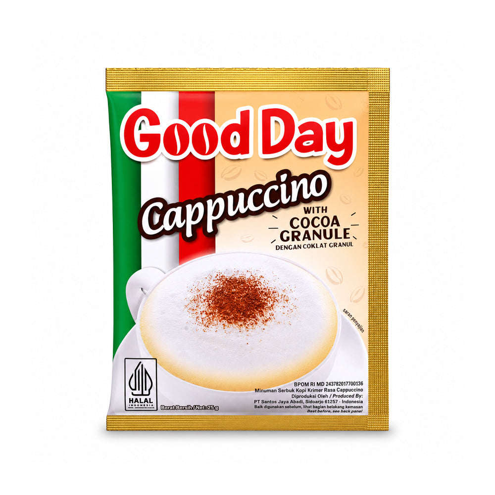 GOOD DAY COCOA GRANULE CAPPUCCINO 25GM