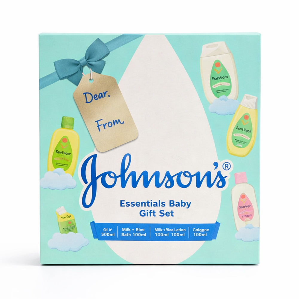 JOHNSONS BABY GIFT SET ESSENTIALS BOX