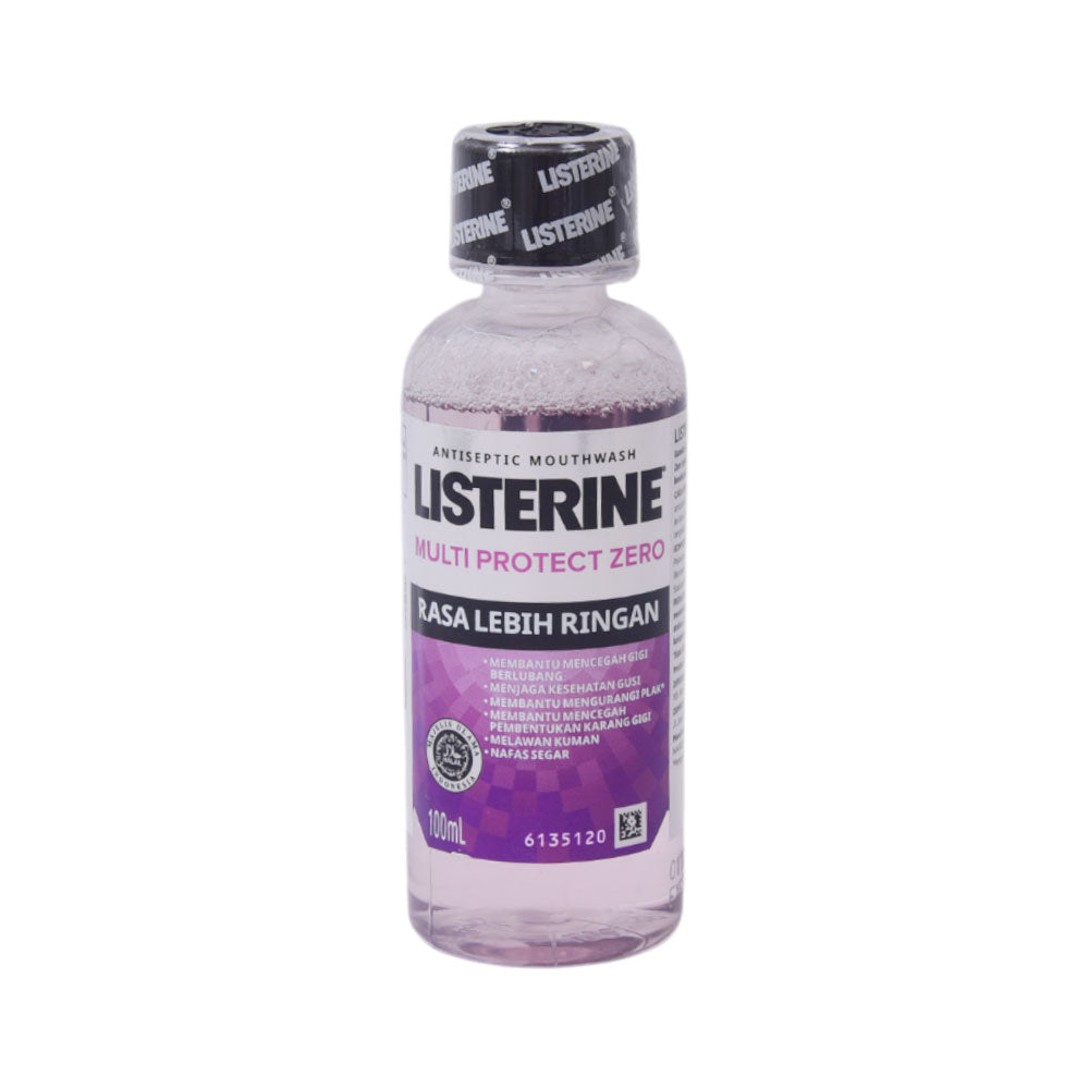 LISTERINE MOUHT WASH MULTI PROTECT ZERO 100 ML