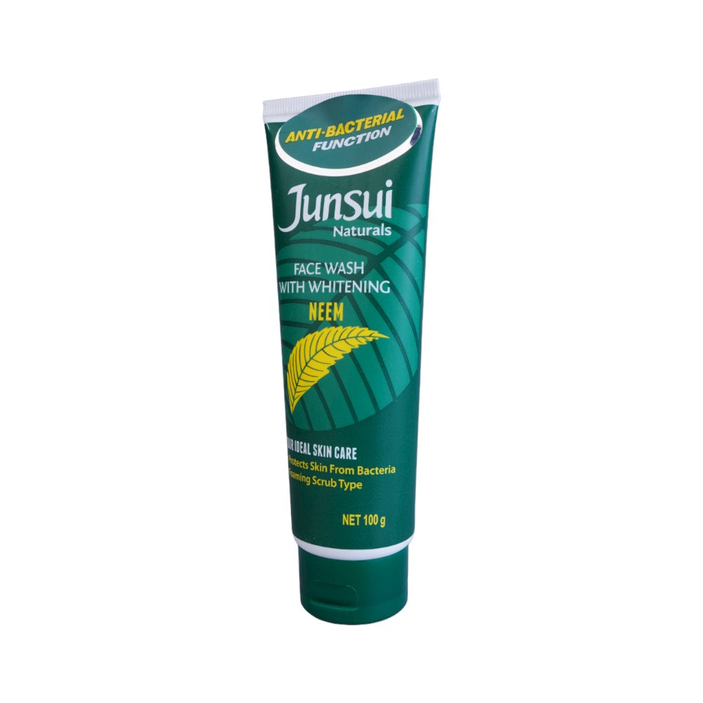JUNSUI FACE WASH WITH WHITENING NEEM 100 GM