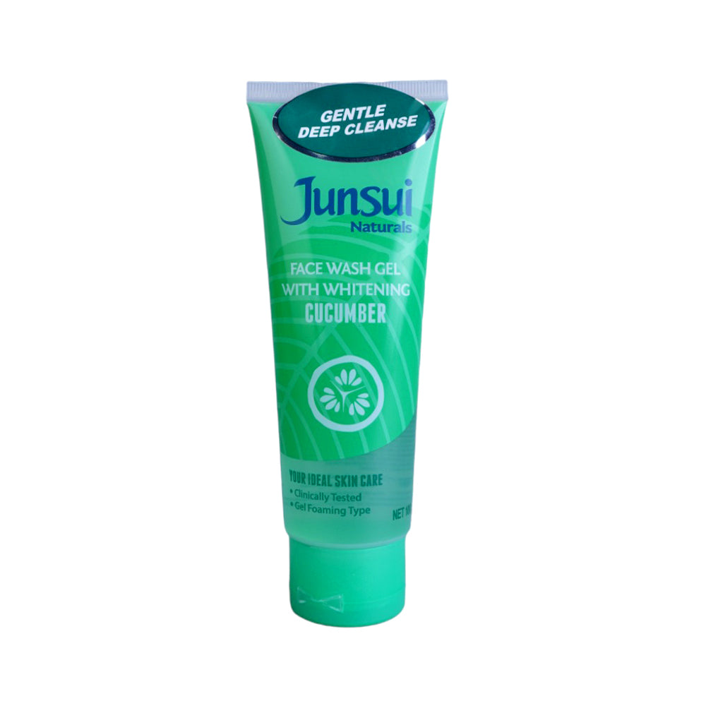 JUNSUI FACE WASH WITH WHITENING CUCUMBER 100 GM
