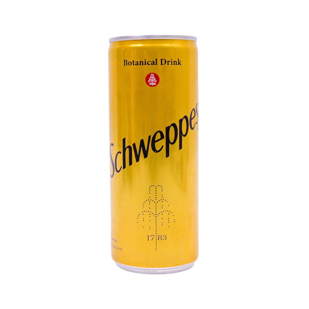 SCHWEPPES TONIC WATER CAN 250ML