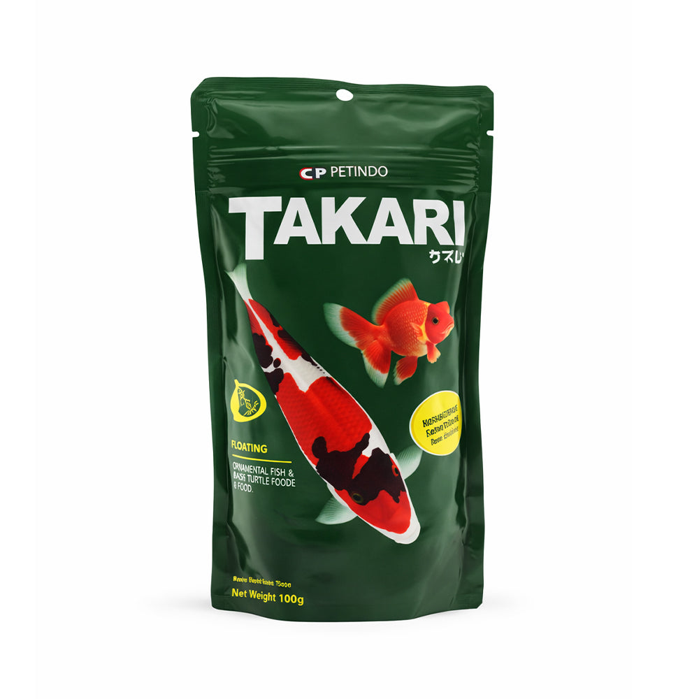 CP PETTINDO TAKARI FISH FOOD GREEN 100 GM