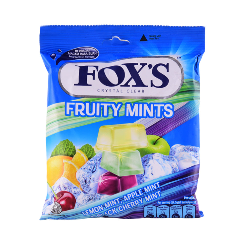 FOXS CANDY FRUITY MINTS 90 GM