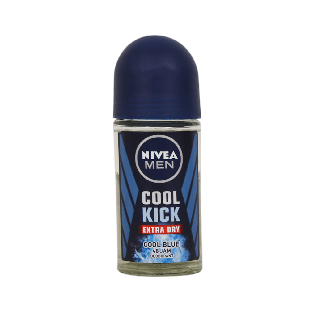 NIVEA MEN ROLL ON COOL KICK EXTRA DRY COOL BLUE 50 ML