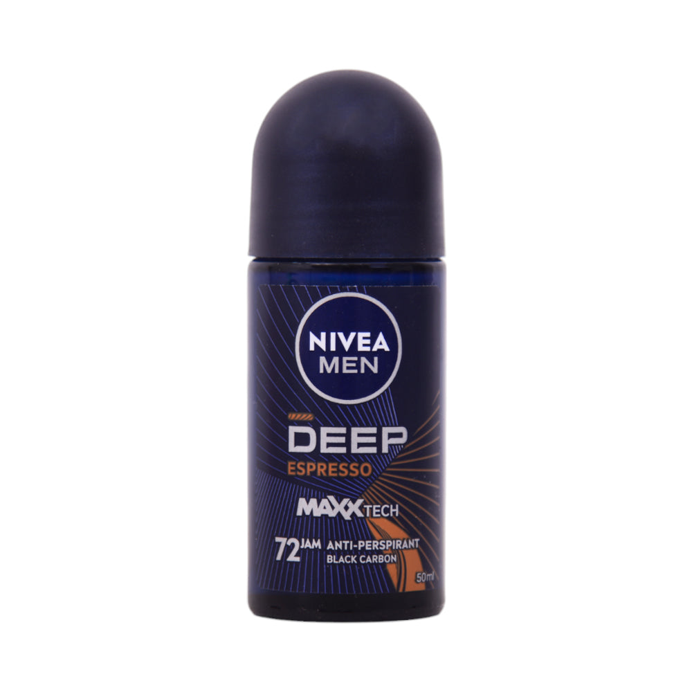 NIVEA MEN ROLL ON DEEP BLACK CARBON ESPRESSO 72H 50 ML