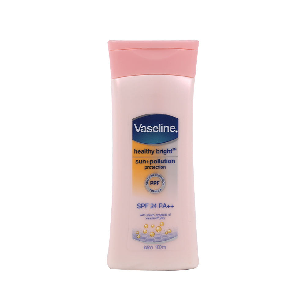 VASELINE LOTION HEALTHY BRIGHT SUN+POLLUTION PROTECT 100 ML
