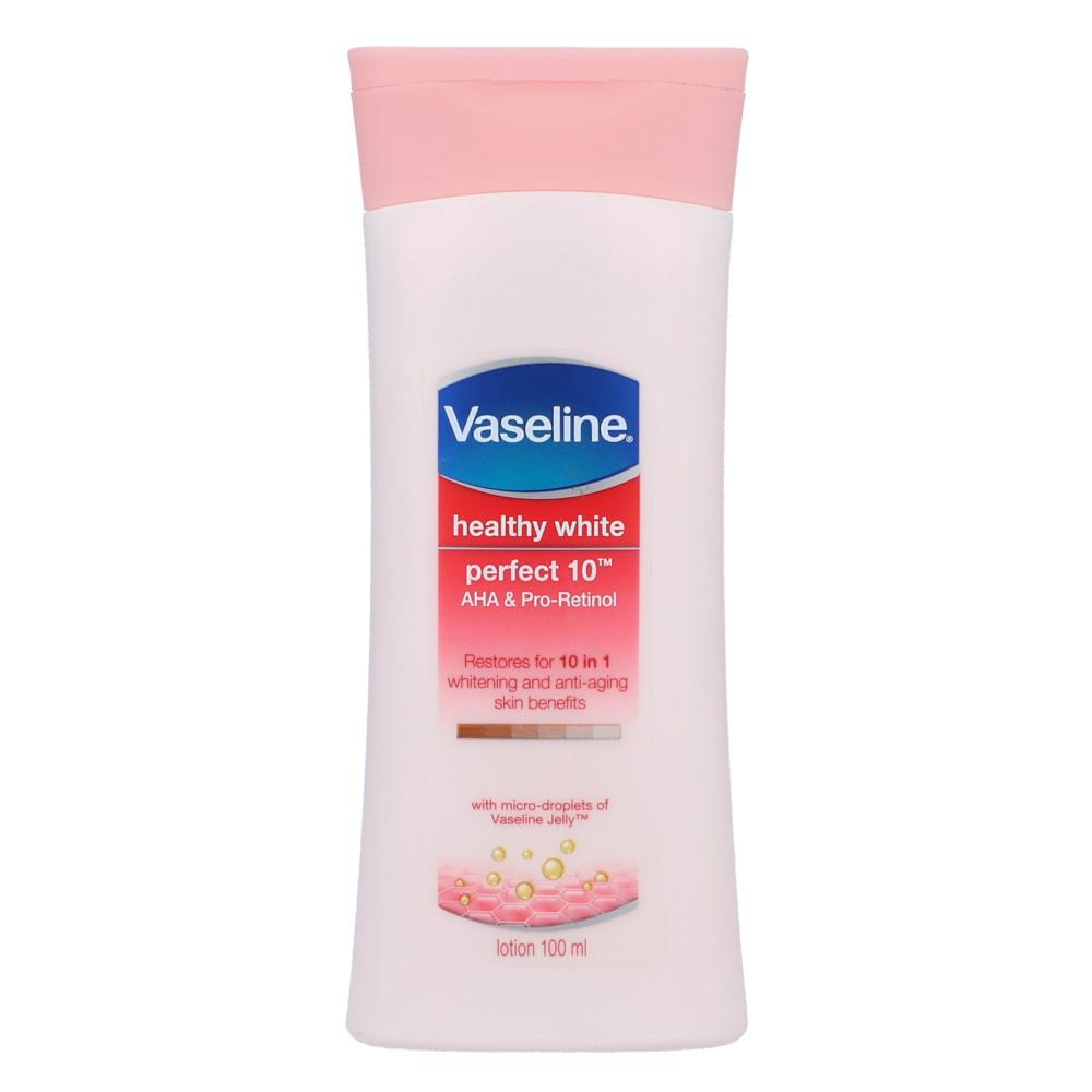 VASELINE HEALTHY WHITE PERFECT 10 LOTION 100ML