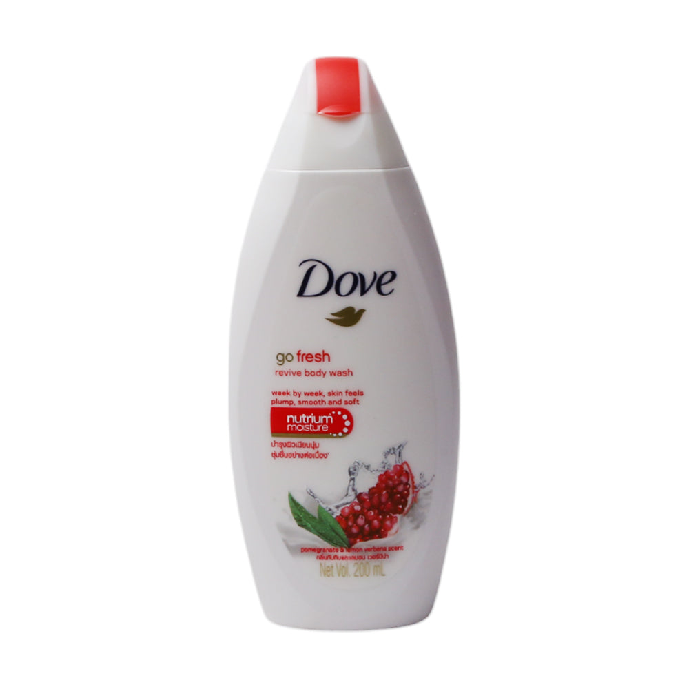 DOVE BODY WASH GO FRESH REVIVE POMEGRANATE 200 ML