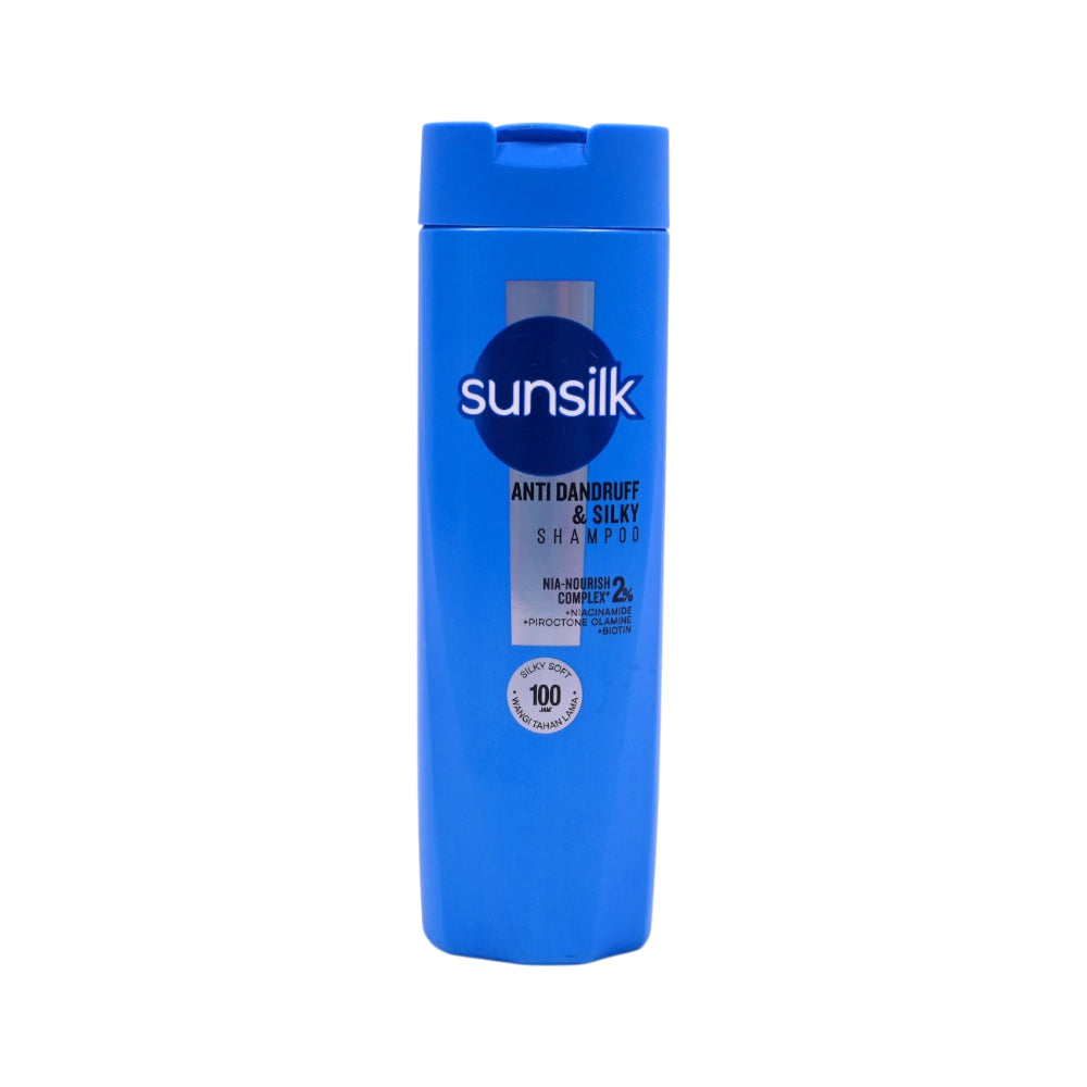 SUNSILK ANTI DANDRUFF & SILKY SHAMPOO 160 ML