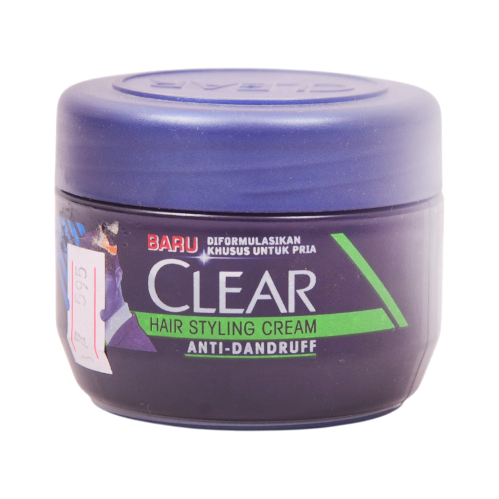 CLEAR HAIR STYLING CREAM BARU ANTI DANDRUFF 100 GM