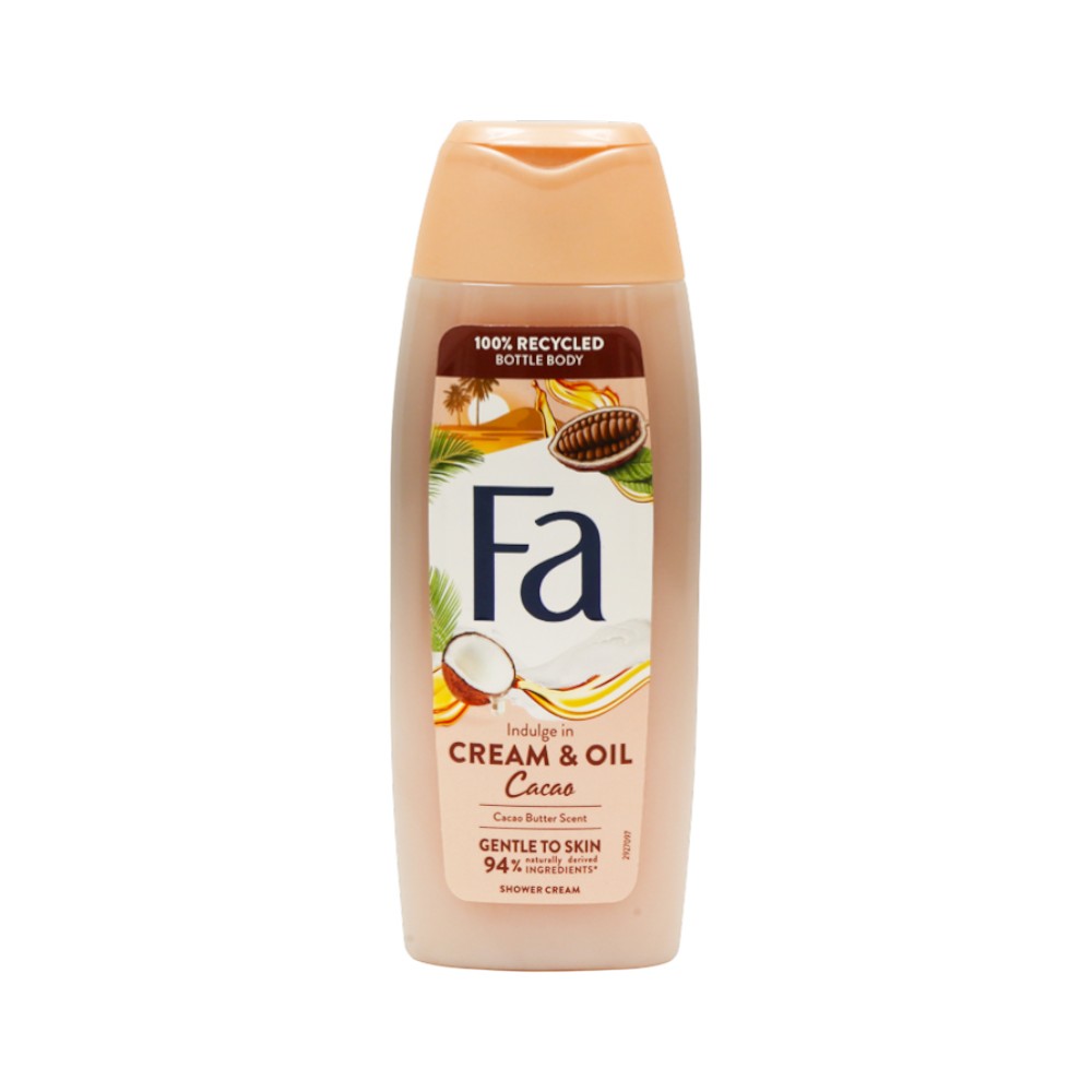 FA SHOWER CREAM & OIL COCAO 250 ML