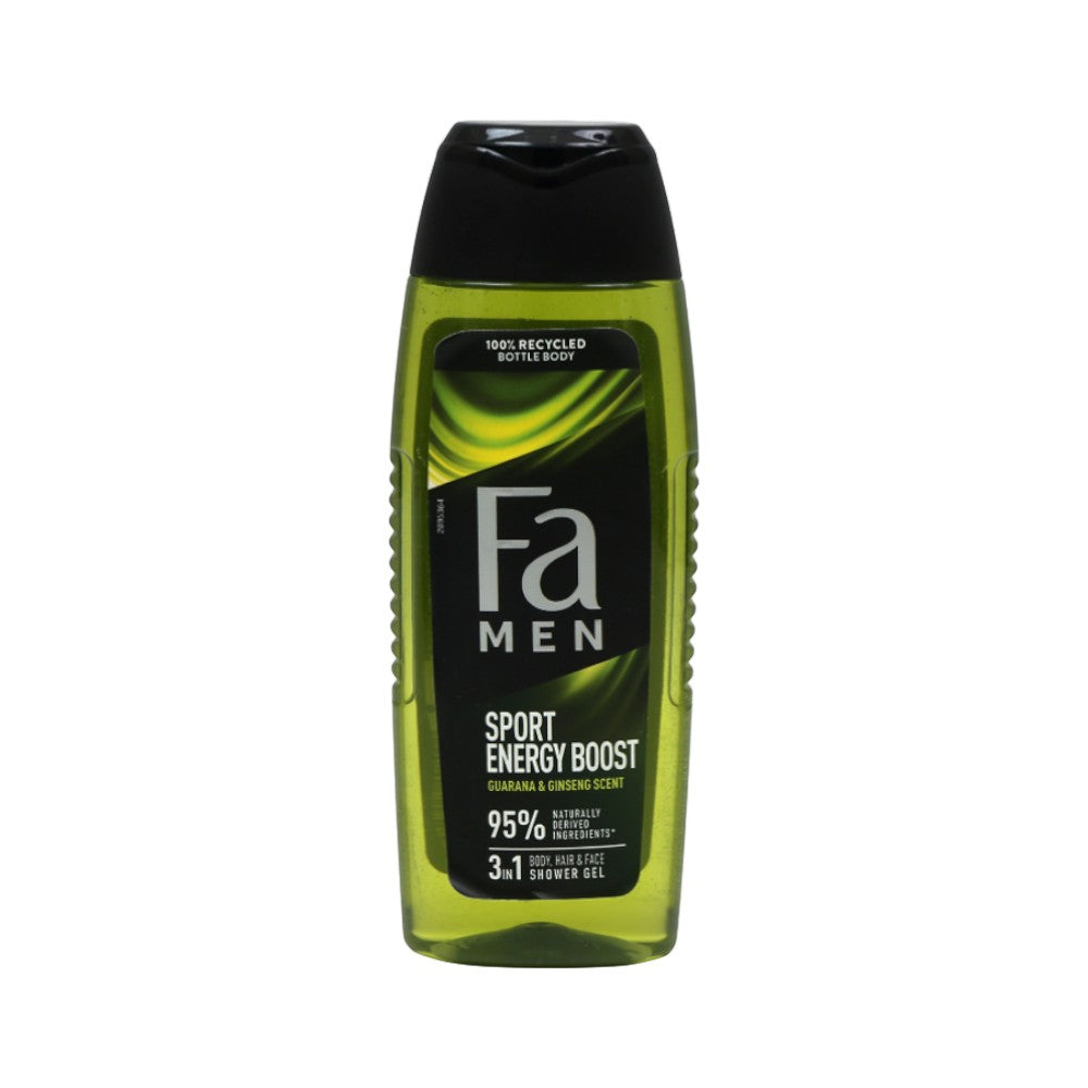 FA SHOWER GEL MEN SPORT ENERGY BOOST 3 IN 1 250 ML